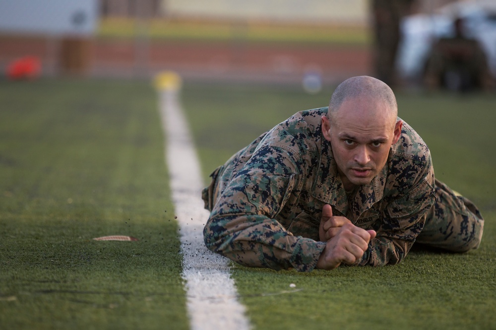 H&amp;HS Marines Conduct First CFT of the Year