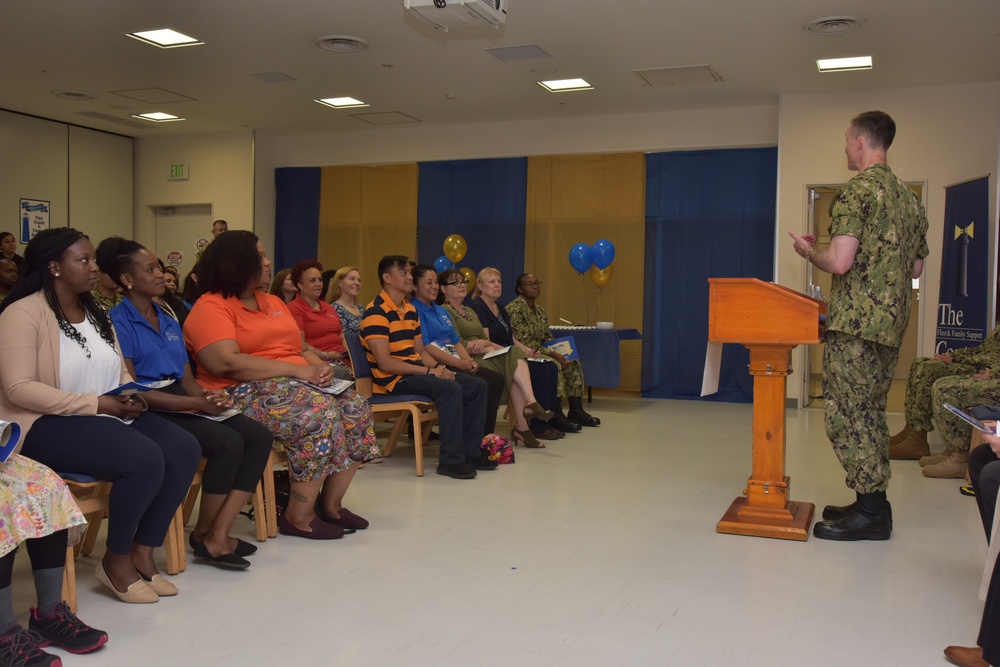 CFAY Celebrates Fleet and Family Support Program’s 40th Anniversary