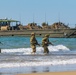 Beach landing drills in Queesnland, Australia during Talisman Saber 2019