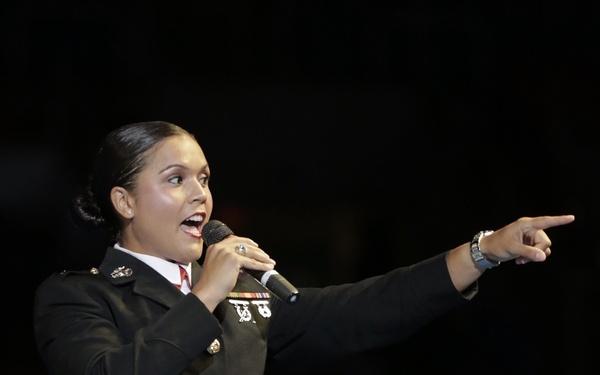 Woman Marine, wrestler strives for challenge