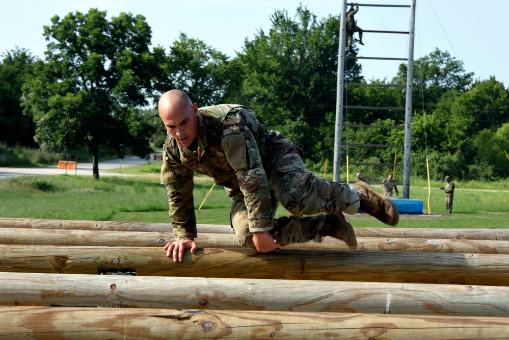 Fourteen Soldiers battled it out on the third day of the 2019 Army National Guard Best Warrior Competition at Camp Gruber, Oklahoma