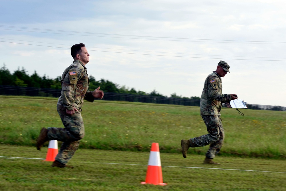 Fourteen Soldiers battled it out on the third day of the 2019 Army National Guard Best Warrior Competition at Camp Gruber, Oklahoma