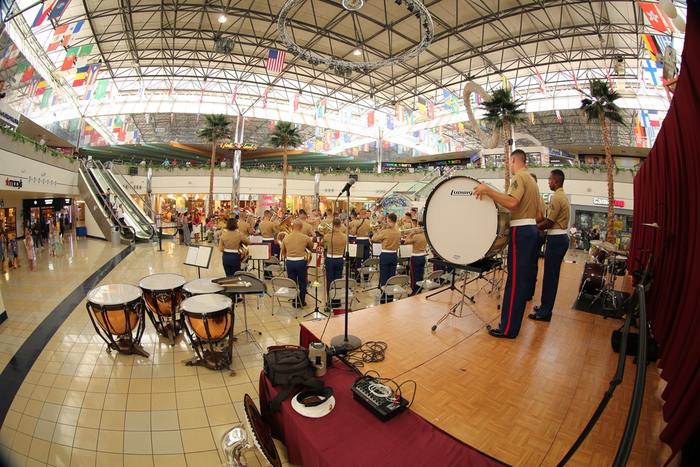 III MEF Band Visits Guam