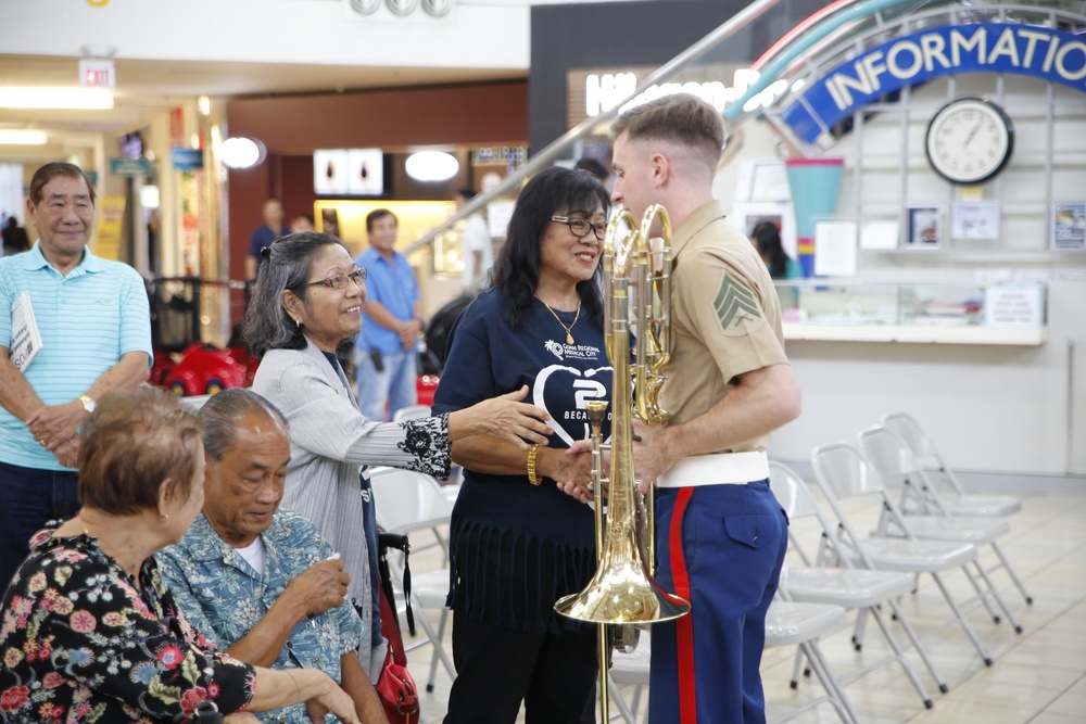 III MEF band visits Guam