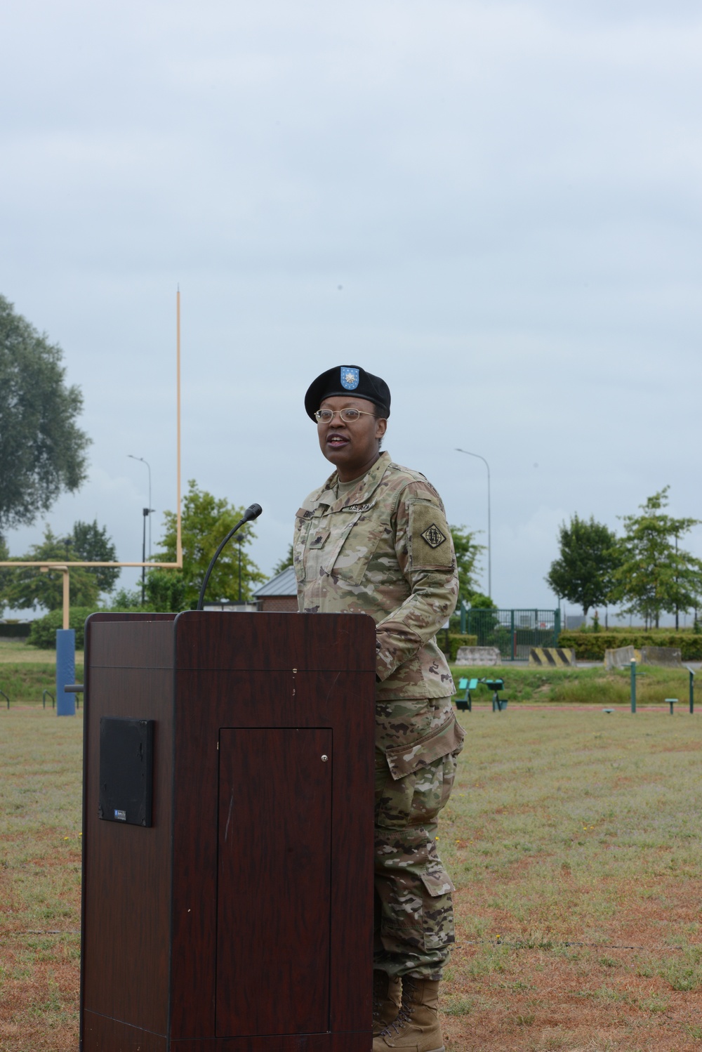 39th Signal Battalion's Change of Company Command