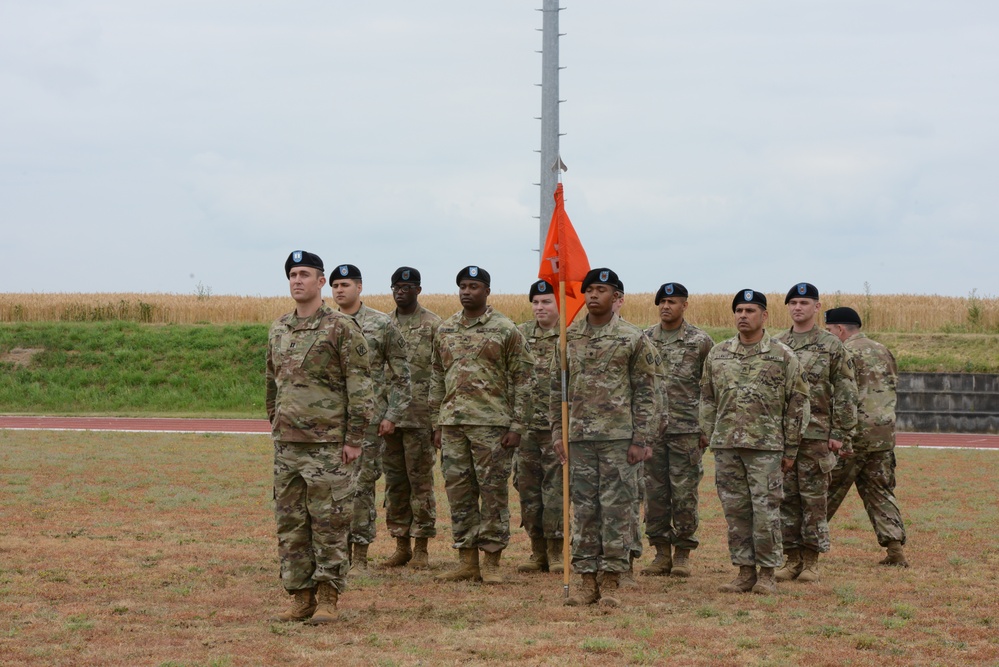 39th Signal Battalion's Change of Company Command