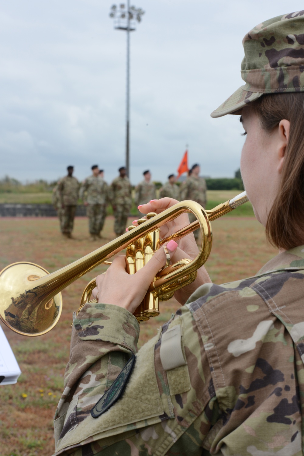 39th Signal Battalion's Change of Company Command