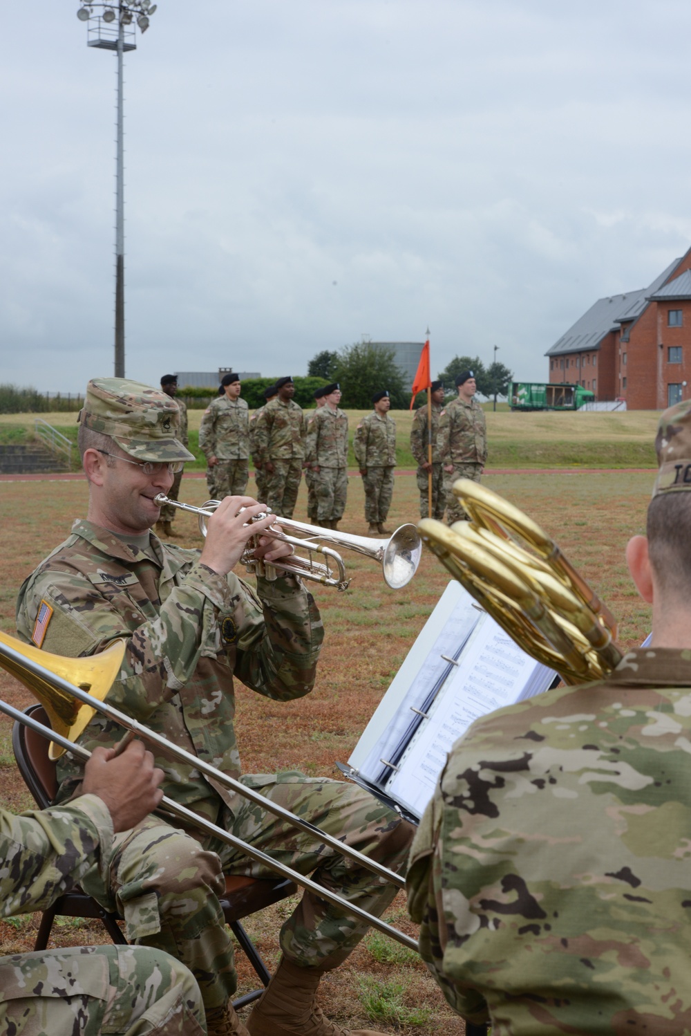 39th Signal Battalion's Change of Company Command