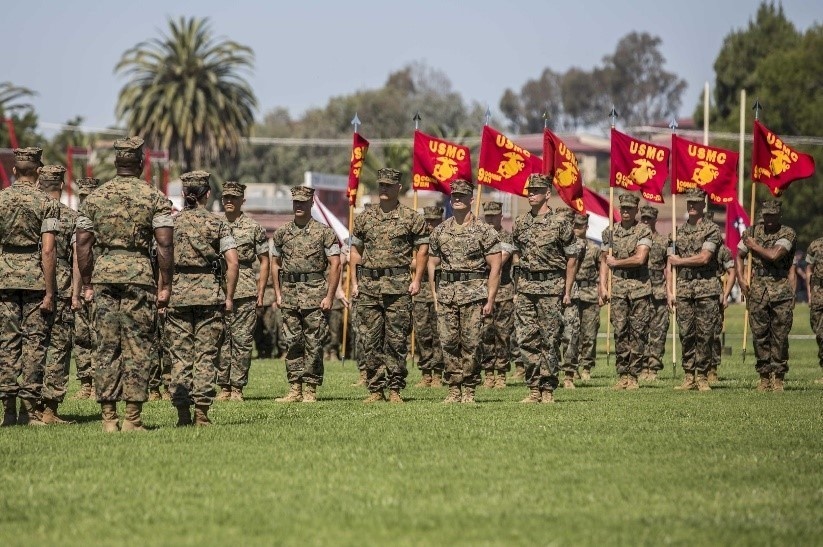 9th Communication Battalion Change of Command