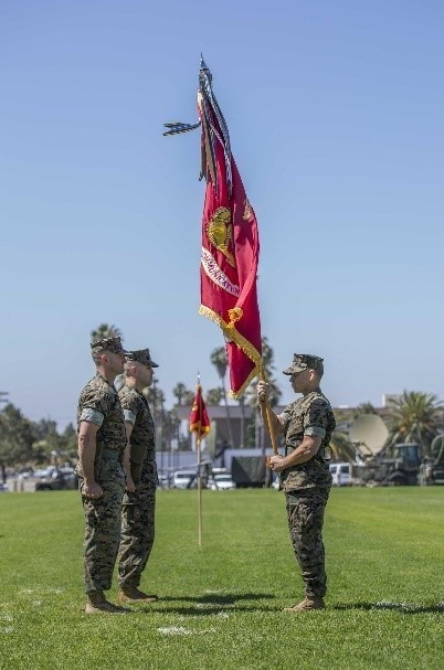 9th Communication Battalion Change of Command