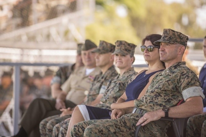 9th Communication Battalion Change of Command