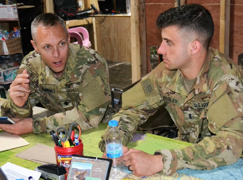 Lt. Col Holcroft develops leaders through mission command