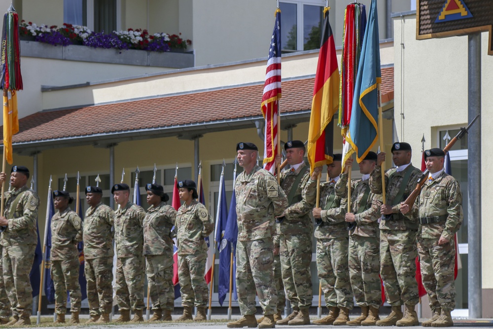7th ATC Assumption of Responsibility for new Command Sgt. Maj.