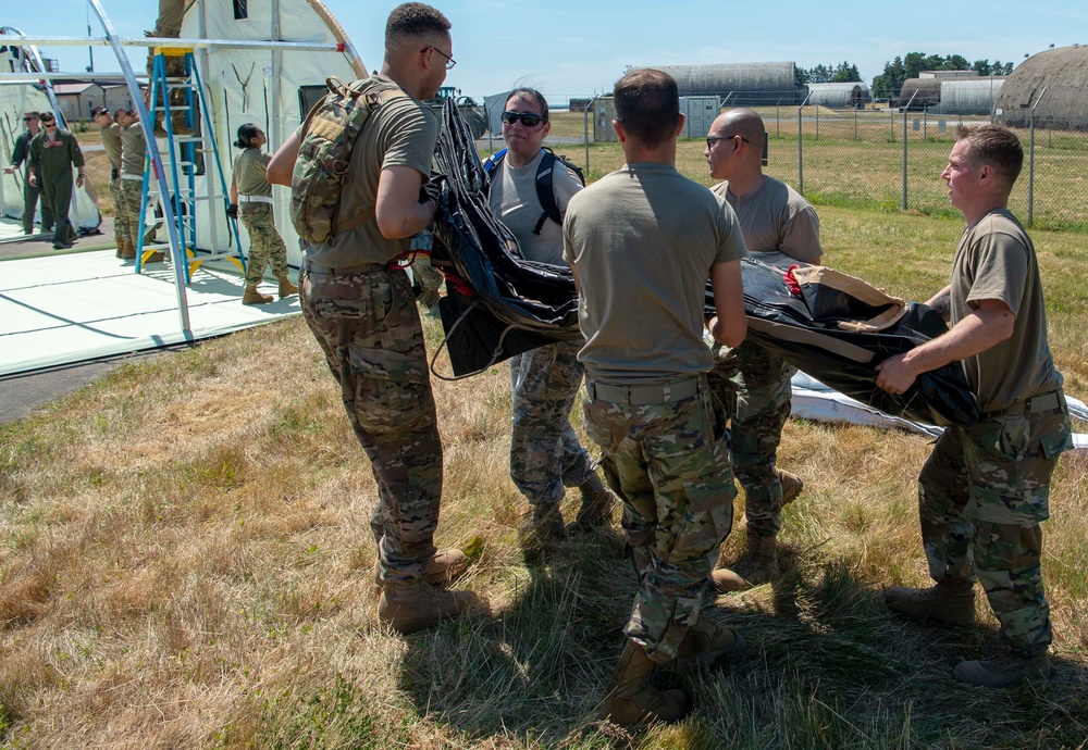 Seymour Johnson Airmen set up for Operation Rapid Forge