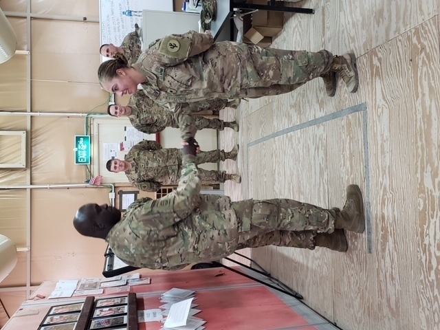 CSM Smalls Visits the 657th MCT