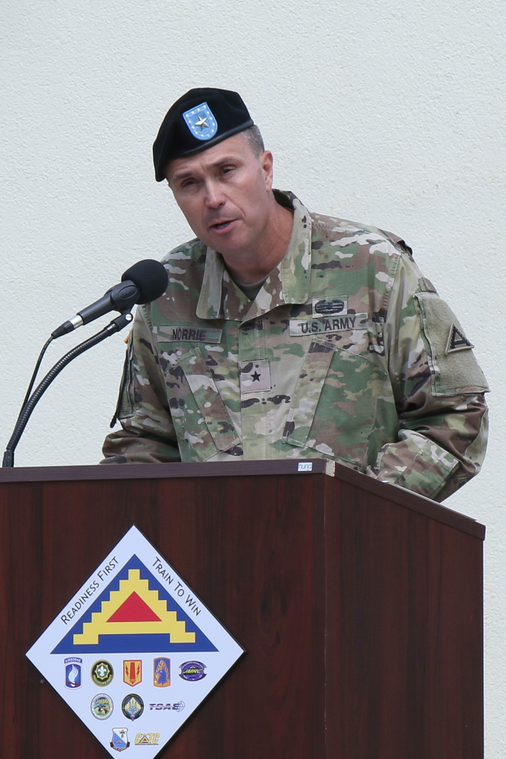 7th ATC Assumption of Responsibility Command Sgt. Maj.