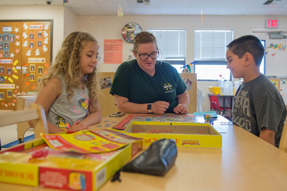 Youth Instructors monitor students