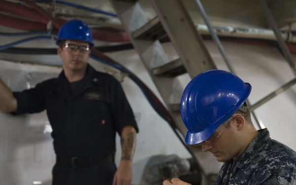 Prepping Drill to Adjusts Dogging Alignment