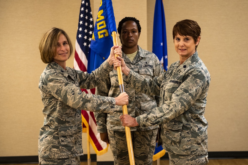 MDOS command changes hands