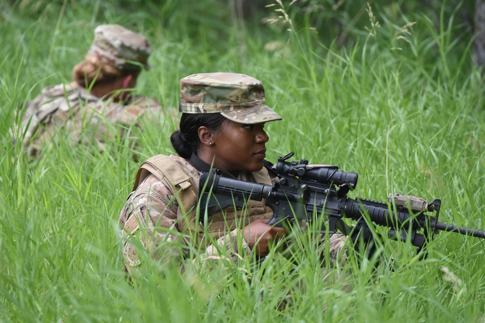 219th Security Forces Squadron members participate in realistic training at Camp Gilbert C. Grafton, N.D.