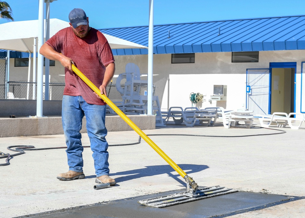 NAVFAC Repairs Base Pool