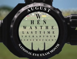 National Eye Exam Month