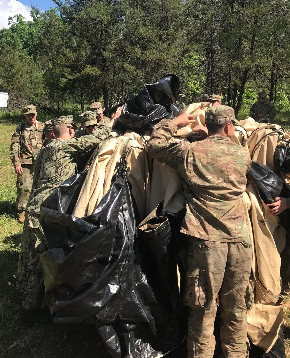 Seabees and Soldiers Joint Training