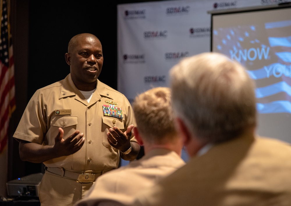 ESG 3 Addresses San Diego Military Advisory Council