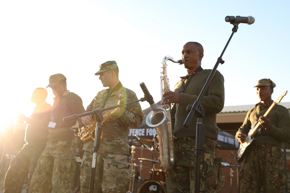440th Army Band and Botswana Defense Force Musicians Share Culture Through Music