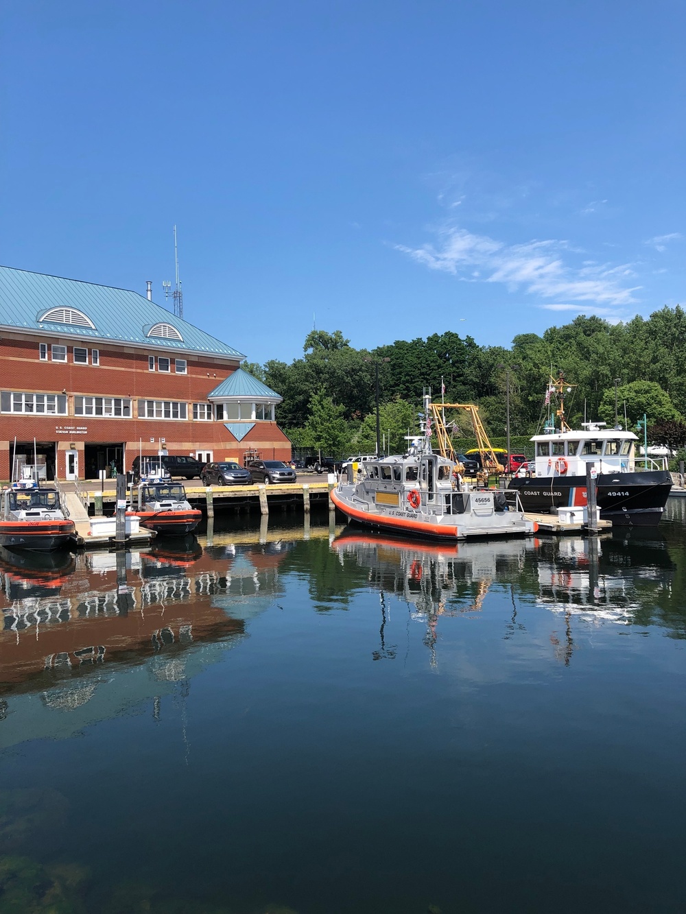 Coast Guard Station, Aids-to-Navigation Team Burlington receives new response boat