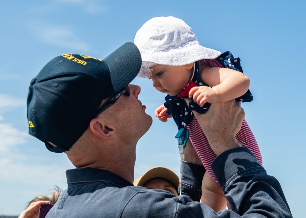 USS Kearsarge (LHD 3) Returns to Homeport