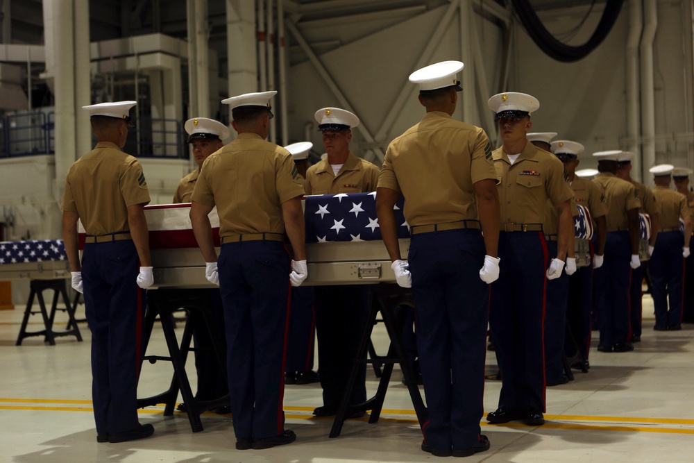 DVIDS - Images - Tarawa Repatriation Ceremony [Image 1 of 12]