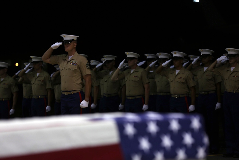 Tarawa Repatriation Ceremony