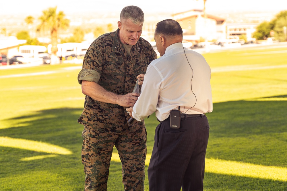 Marine Corps Air Ground Combat Center recieves The Commander in Chief's Annual Award for Installation Excellence