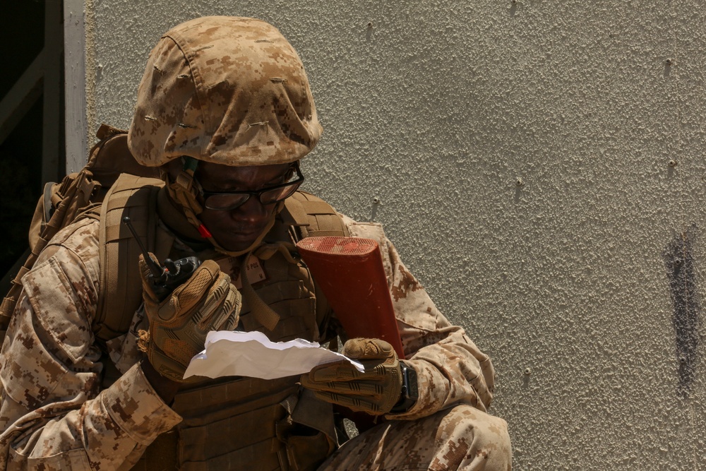 Marines with 1st Marine Logistic Group Participate in Tactical Combat Casualty Care course