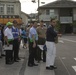 Commanding officer walks with local community for the last time