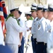 Coast Guard Cutter Oliver Berry holds change of command