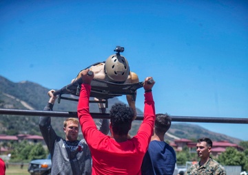 Whitfield Academy athletes come to Camp Pendleton