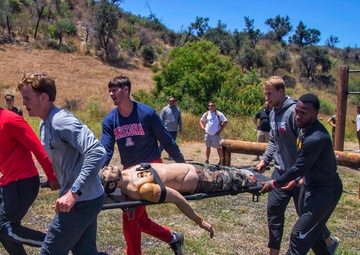Whitfield Academy athletes come to Camp Pendleton