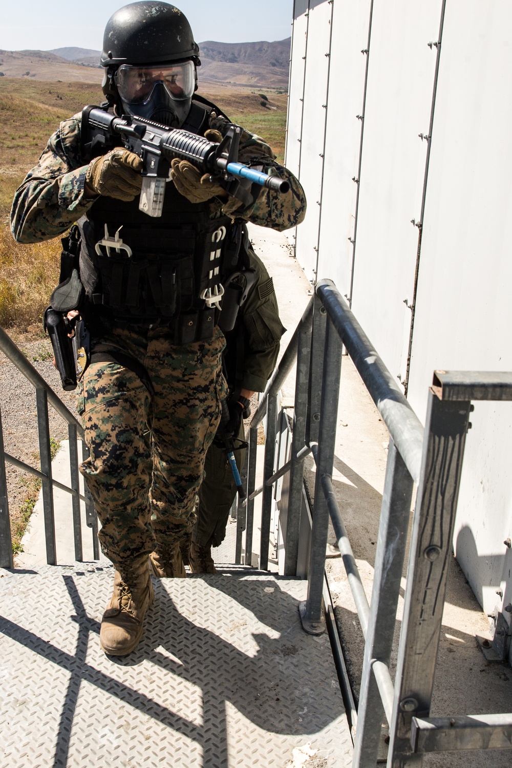 Special Reaction Team Marines train with special effects rounds