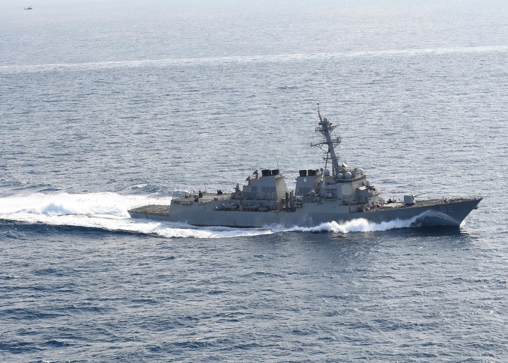 USS Lassen Transits the Atlantic Ocean