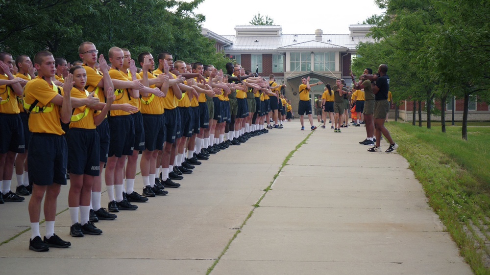 NROTC New Student Indoc - PT
