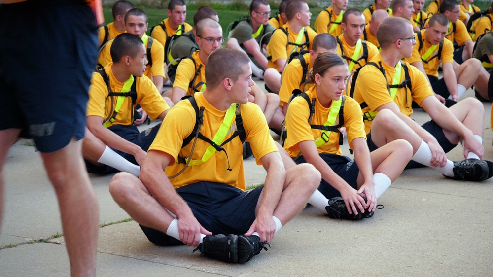NROTC New Student Indoc - PT