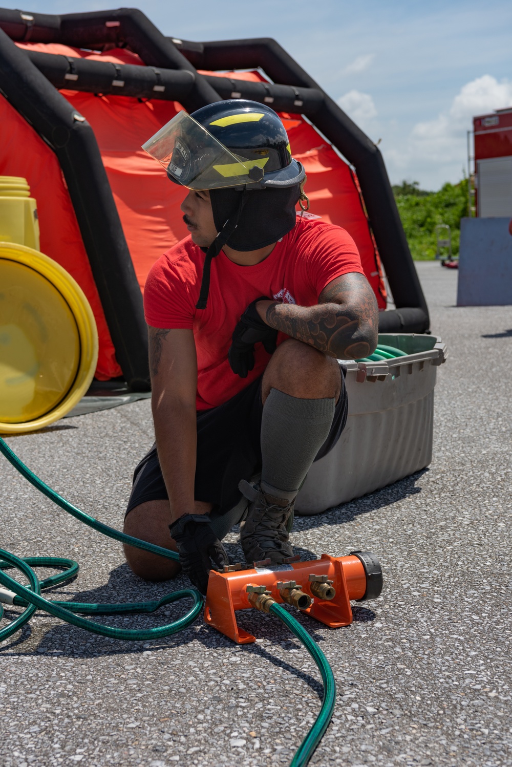 Firefighter HazMat Training