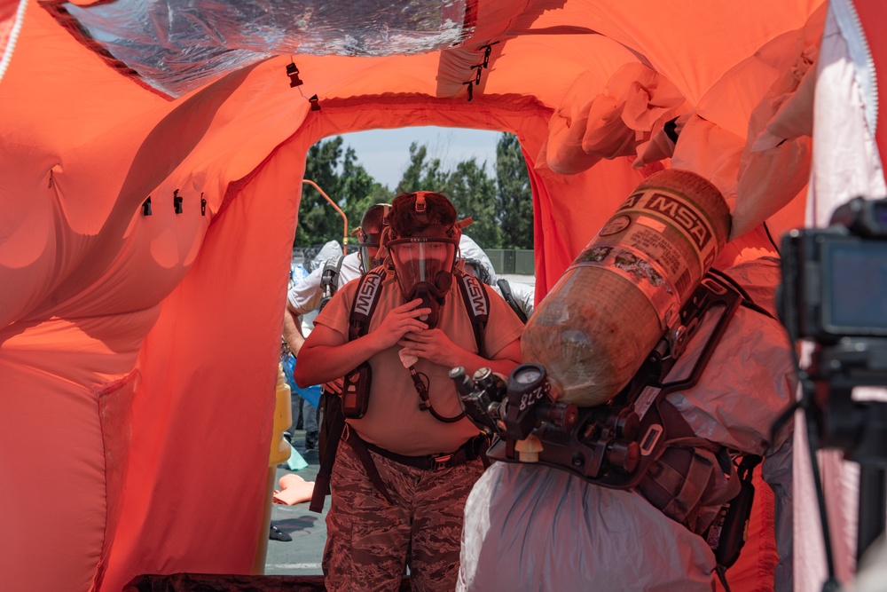 Firefighter HazMat Training