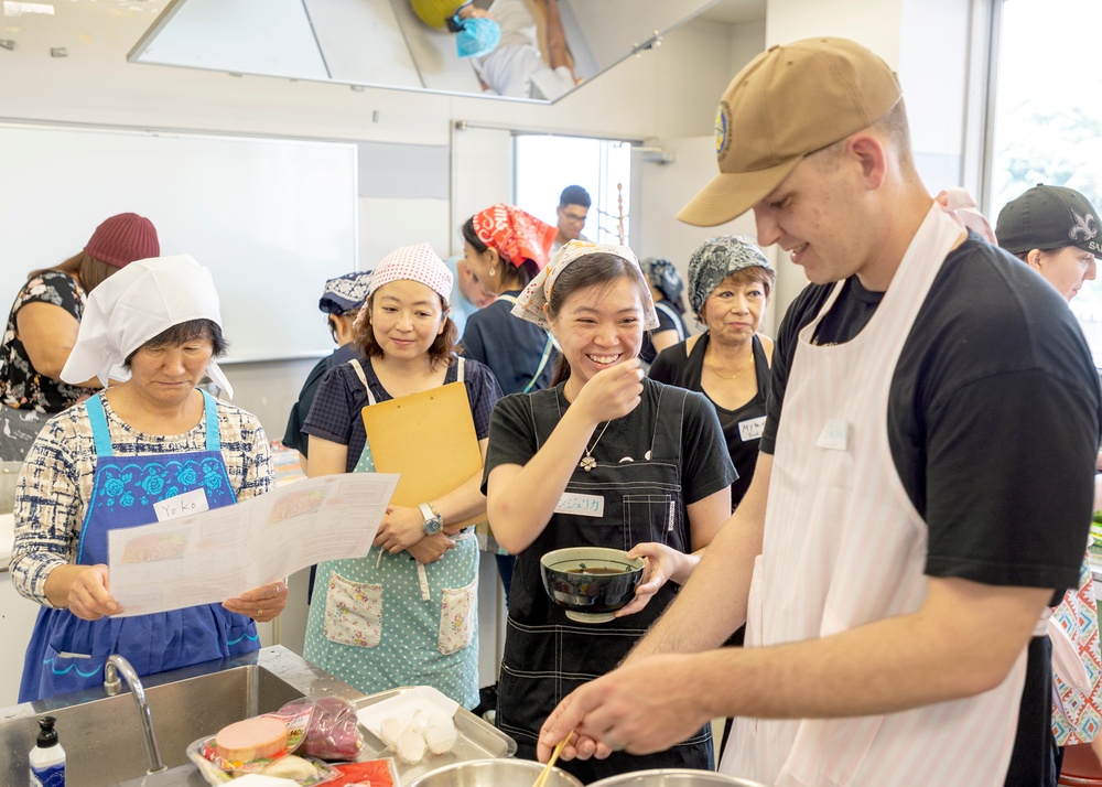 Yokosuka Sailors Warm Hearts with Cold Noodles