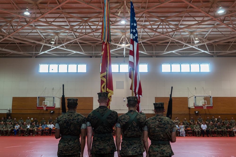 Col. Matthew R. Nation takes charge of Headquarters Battalion