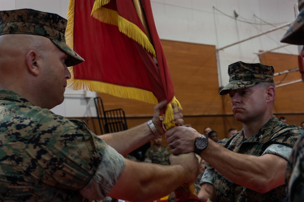 Col. Matthew R. Nation takes charge of Headquarters Battalion