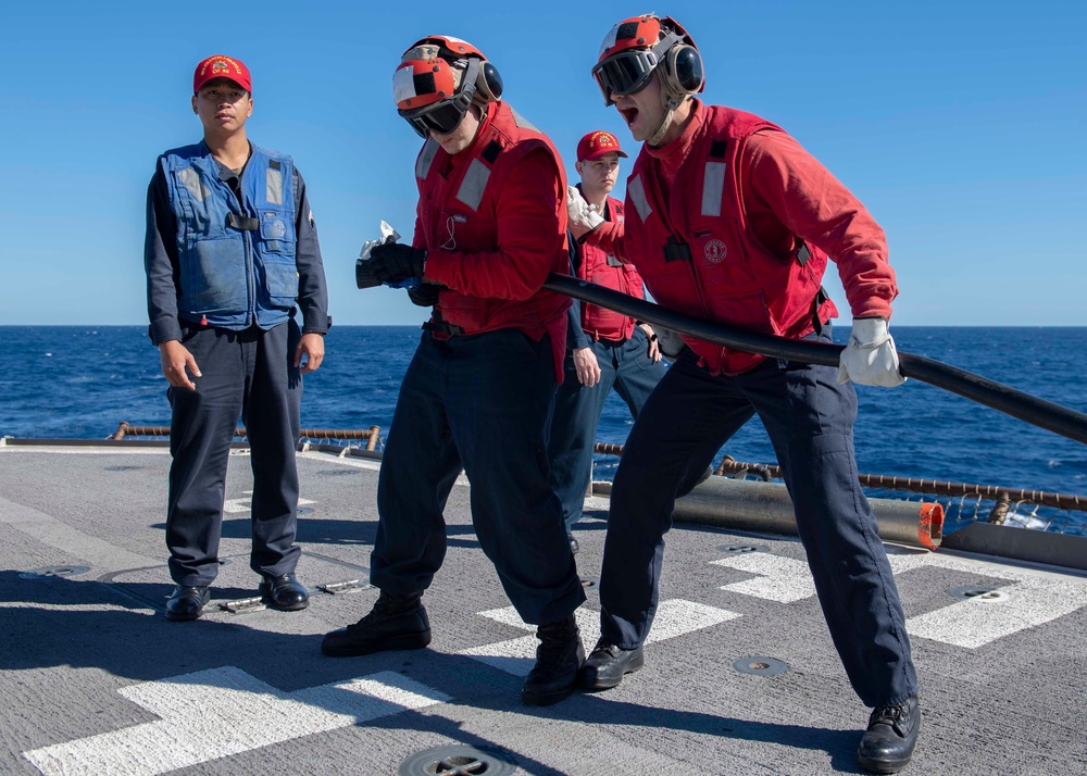 DCTT Aboard USS Chancellorsville