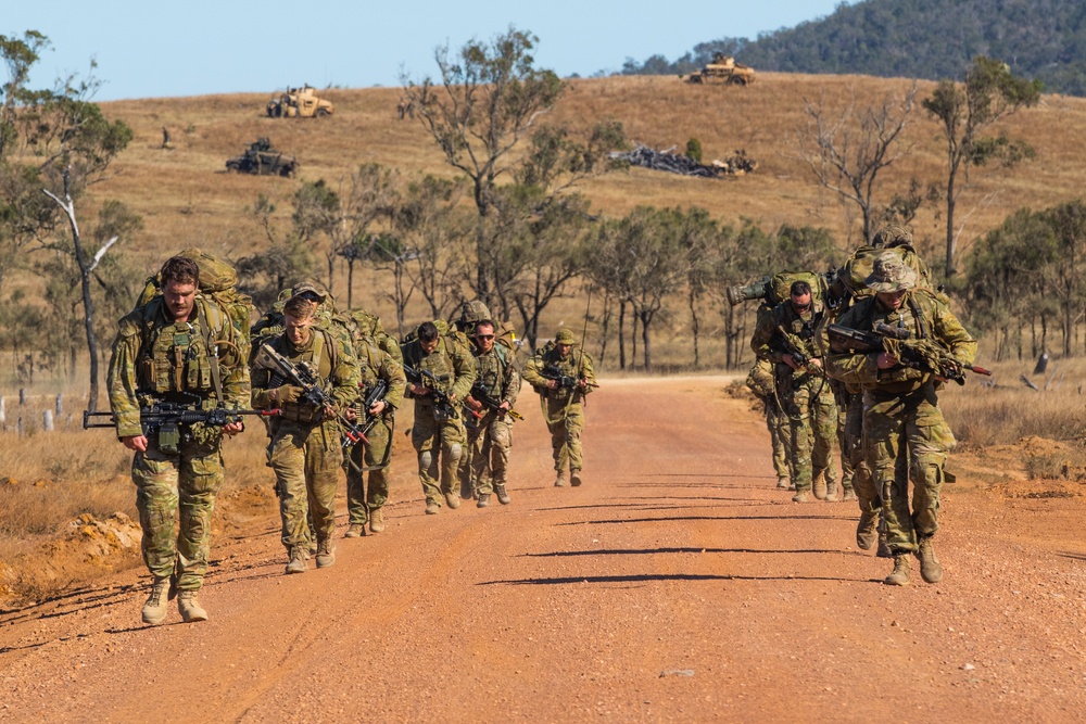 Multinational forces in the field; Talisman Saber 2019